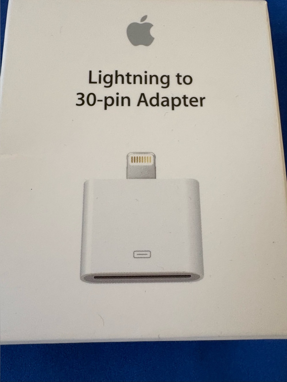 Apple Lightning to 30‑Pin Adapter - White